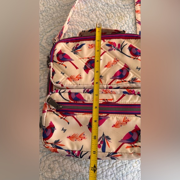 Lug Multicolor Ranger Bird Print Crossbody Bag - Picture 6 of 16